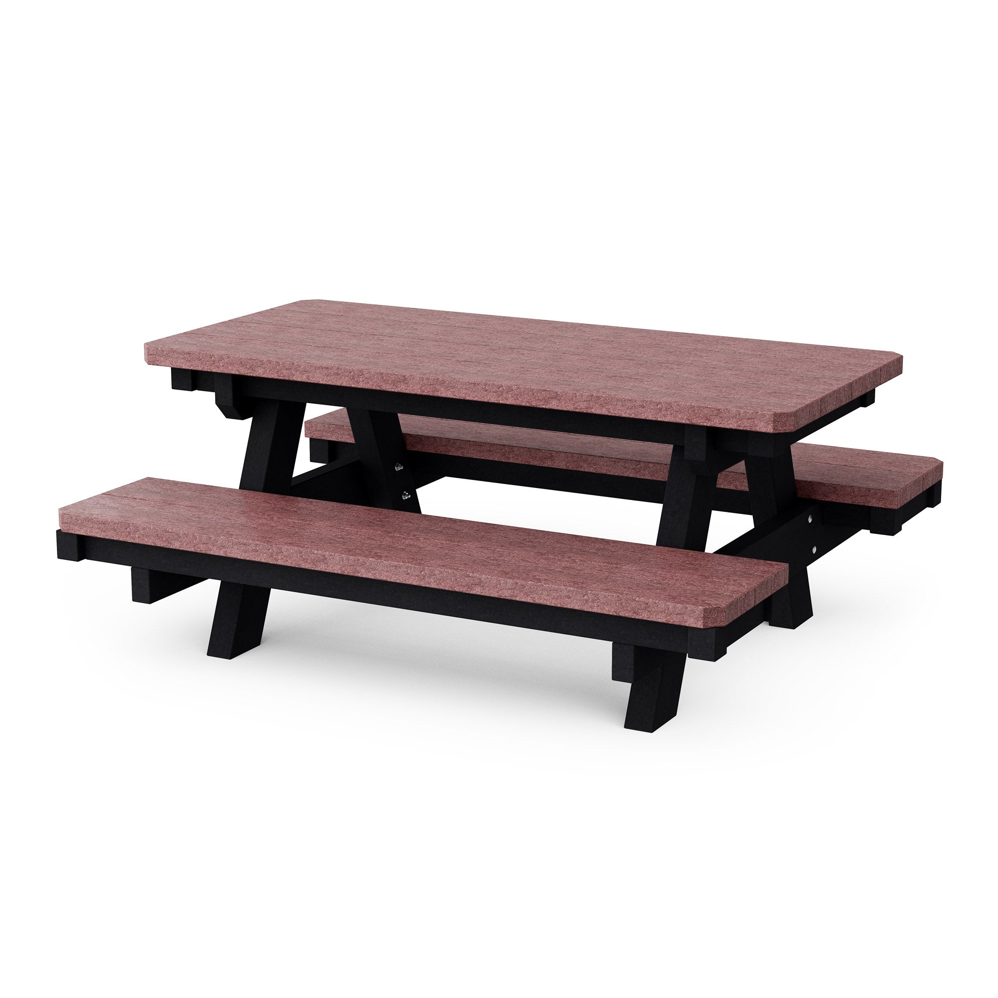 Heritage Kids Picnic Table - Durable Outdoor Wooden Table for Children's Playtime, Backyard, and Garden Activities