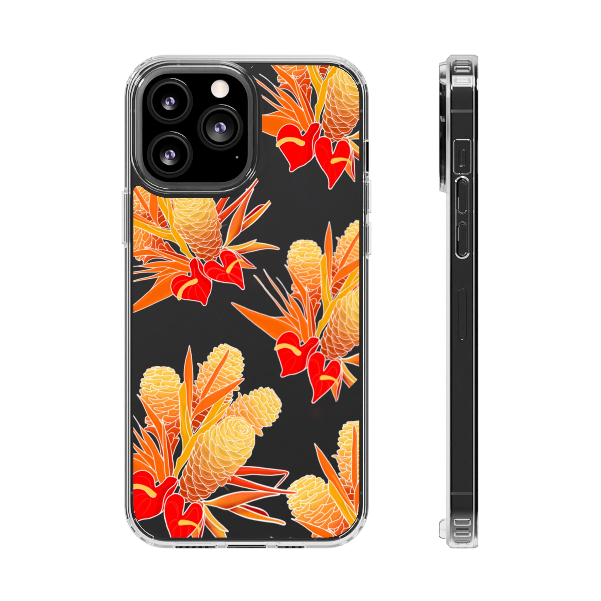 Honey Bee Clear Phone Case - Shockproof & Scratch Resistant Protective Cover for iPhone & Samsung - Perfect for Outdoor Activities & Daily Use