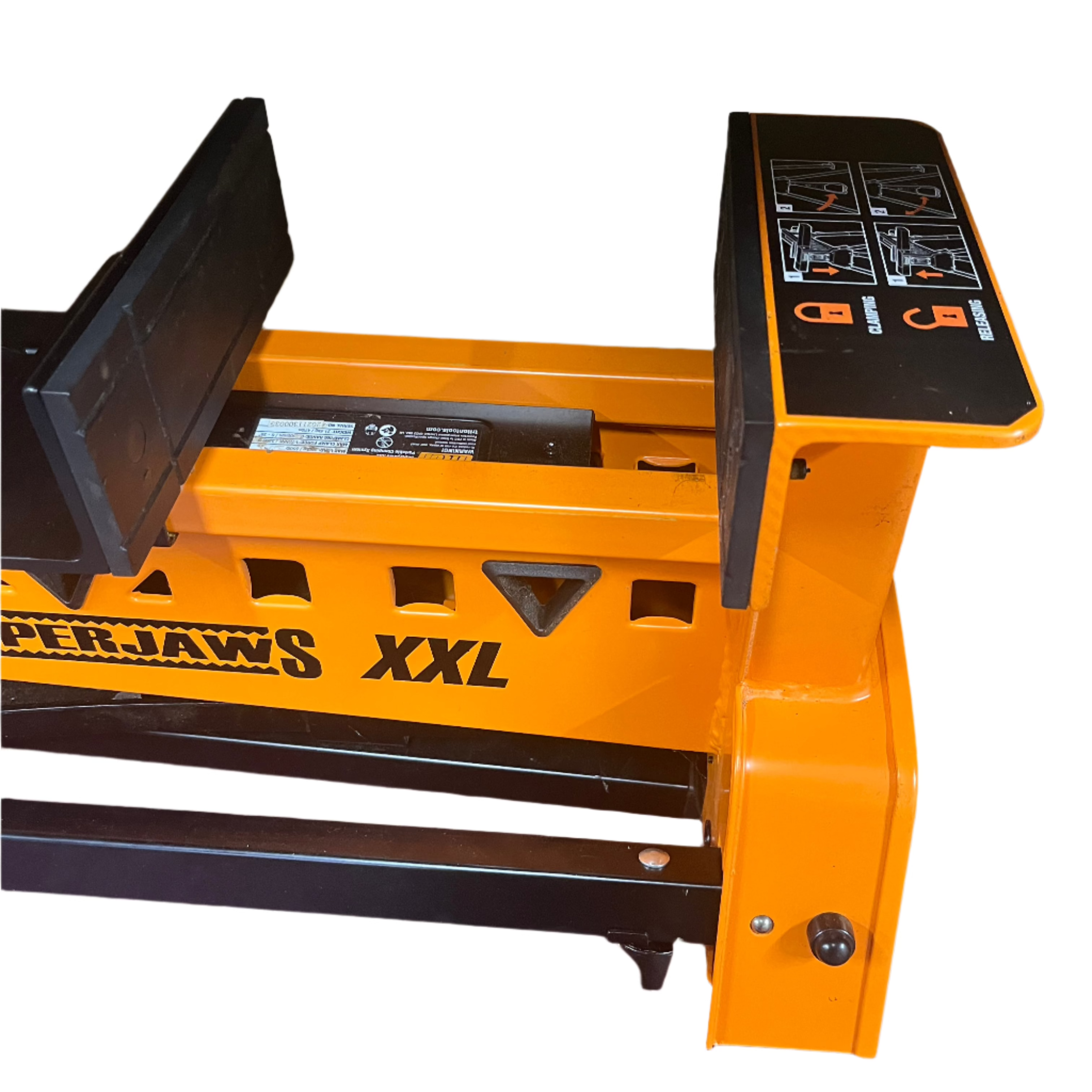 Triton SuperJaws XXL Heavy Duty Portable Clamping System - Woodworking, Metalworking & DIY Projects - Perfect for Workbench, Construction Sites & Home Workshops