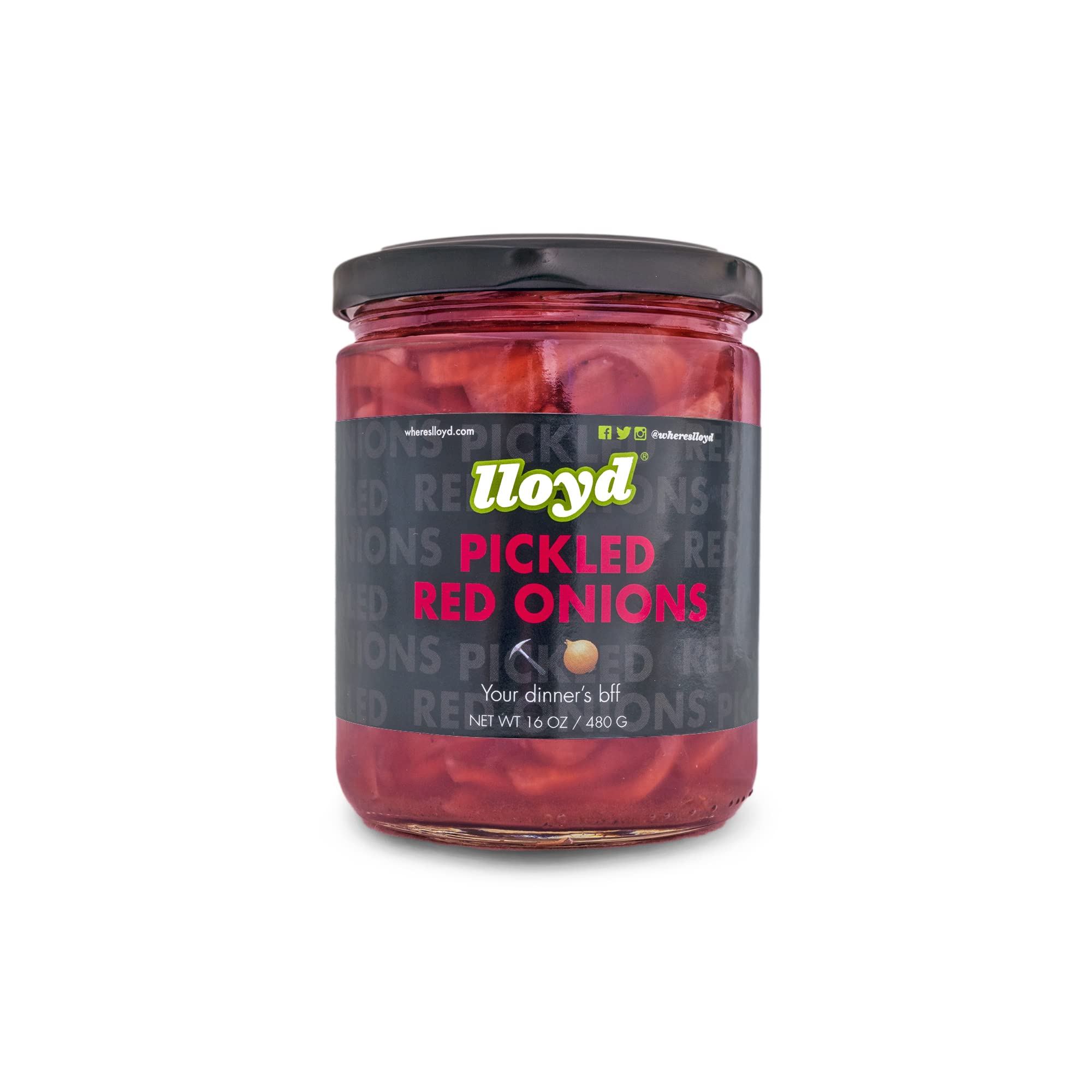 Organic Pickled Red Onions 3-Pack - Crunchy, Tangy & Sweet - Perfect for Tacos, Burgers, Salads & Sandwiches