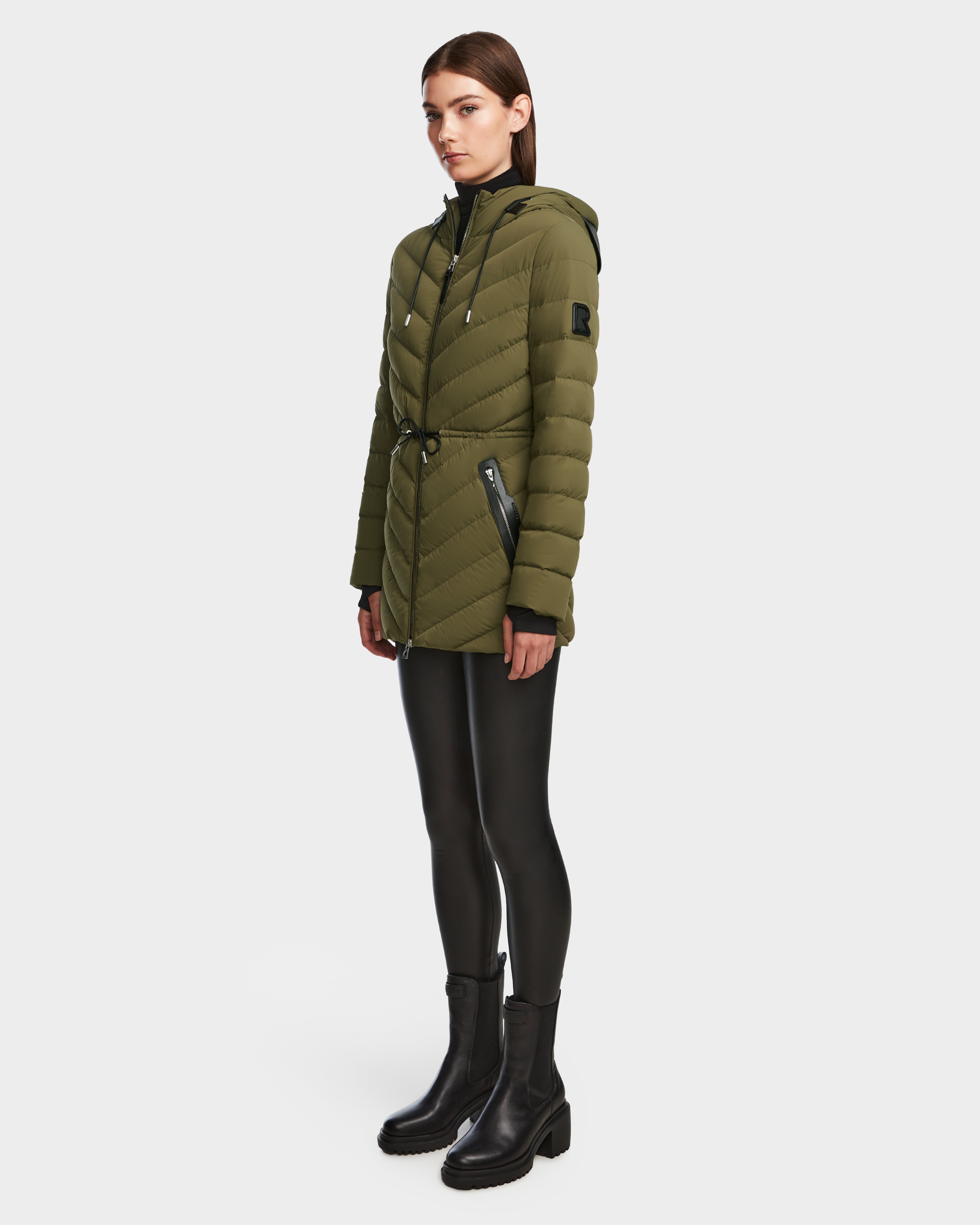 FRANCINE 8124722 Loden Green Women's Winter Coat - Warm Waterproof Parka Jacket for Cold Weather, Outdoor Activities & Daily Commute