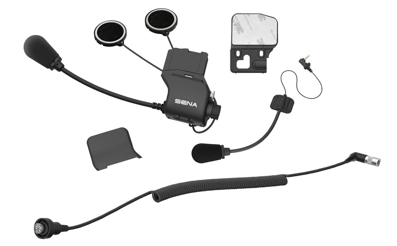 Sena Universal Helmet Clamp Kit for Harley-Davidson 20S, 20S EVO & 30K Motorcycle Bluetooth Communication Systems - Perfect for Hands-Free Riding & Group Intercom
