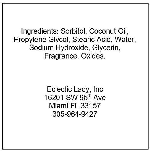 Eclectic Lady Sage & Citrus Glycerin Soap Bar - 4 oz | Natural Handmade Soap for Dry Skin | Perfect for Bath, Shower & Gift Giving