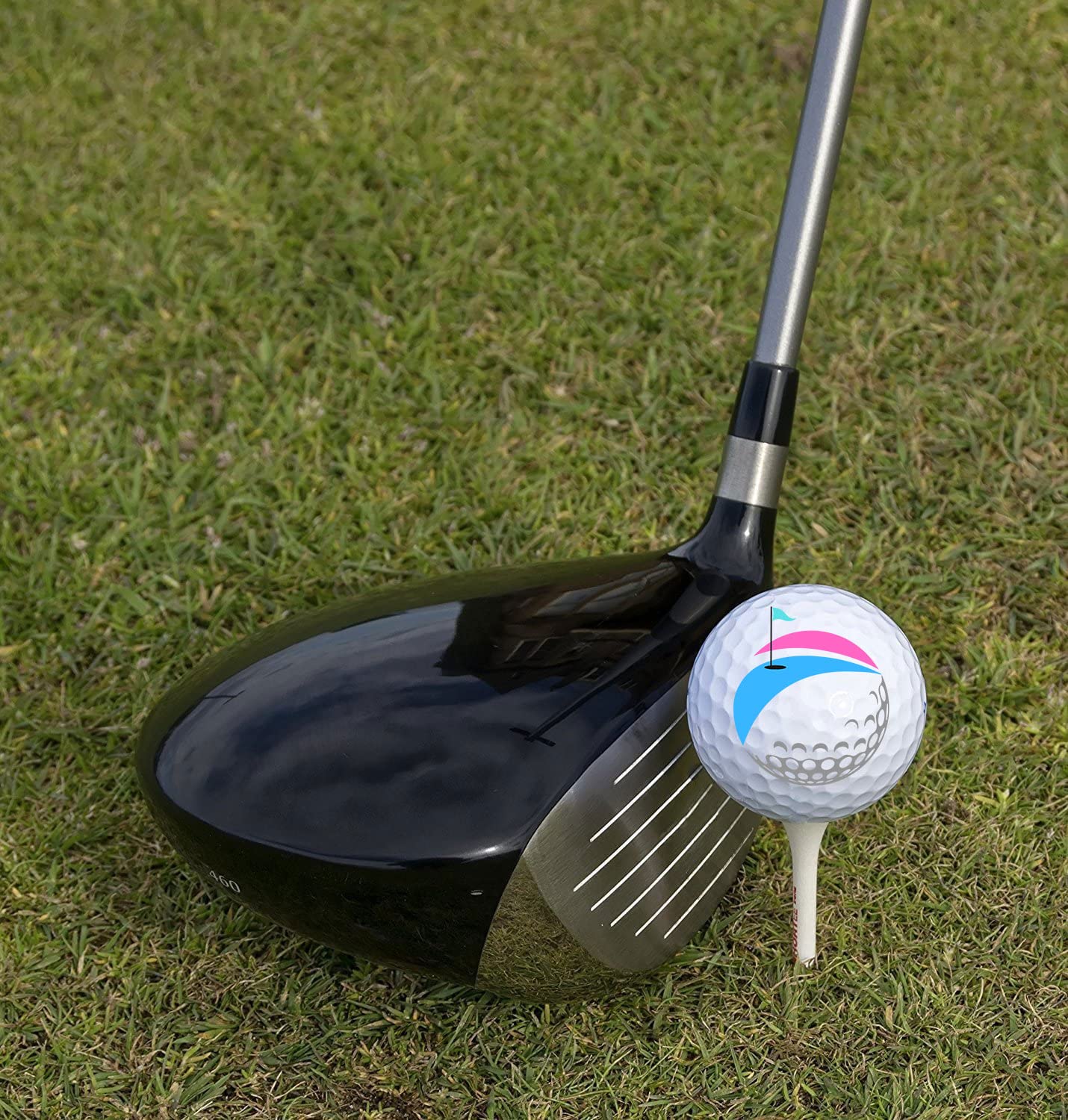 Exploding Trick Golf Balls - Blue & Pink Prank Golf Balls for Gender Reveal Parties & Golf Gifts - Fun Practical Joke for Golfers & Outdoor Events