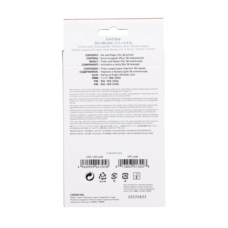 Original Title: CANON Canon KC 36IP Color Ink/Paper Set (2R)   Optimized Title: **Canon KC-36IP Color Ink & Paper Set (2R) - High-Quality Photo Printing for Home & Office Use**