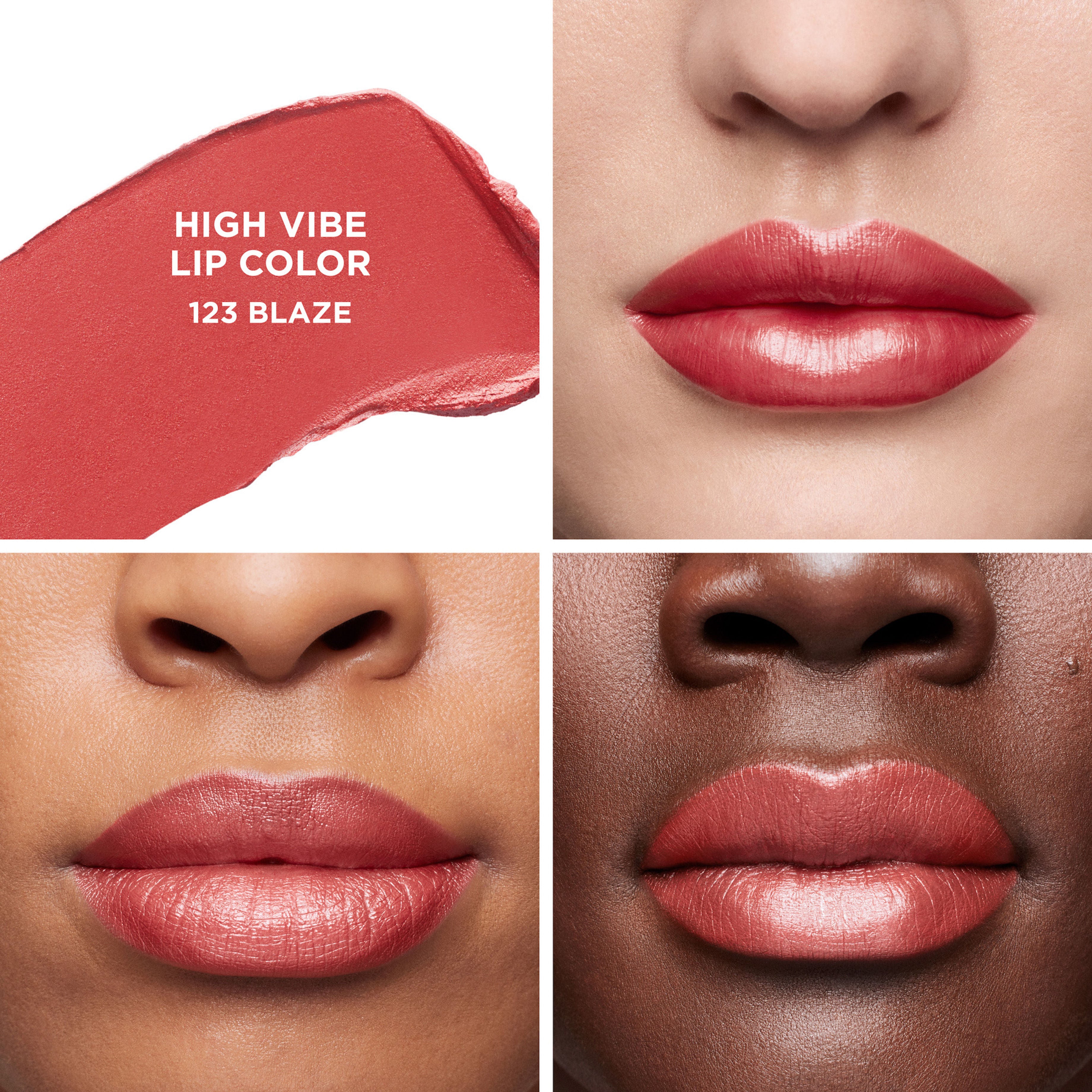 High Vibe Lip Color - Long Lasting Vibrant Lipstick for Women, Cruelty Free & Moisturizing - Perfect for Daily Wear, Parties & Special Occasions