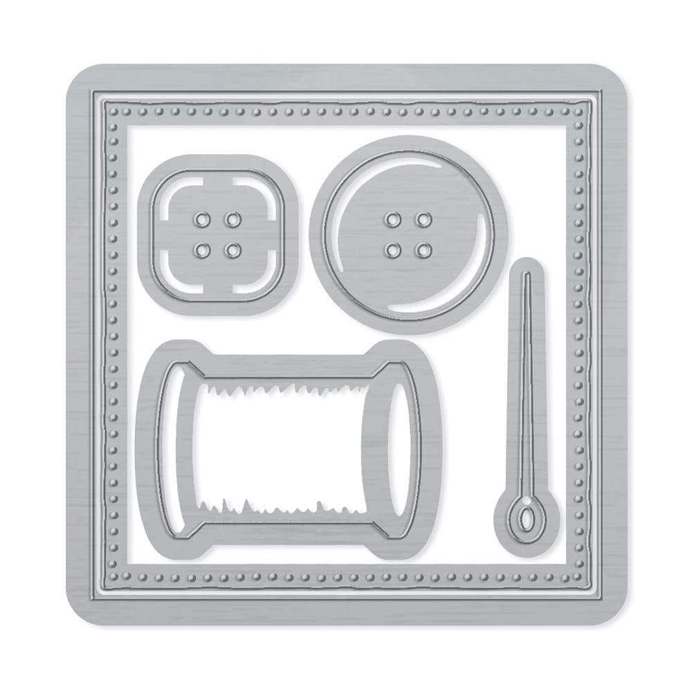 Tonic Studios 4426E Sewing Kit Patchwork Die Set for DIY Crafts, Quilting & Fabric Projects | Perfect for Scrapbooking, Card Making & Home Decor
