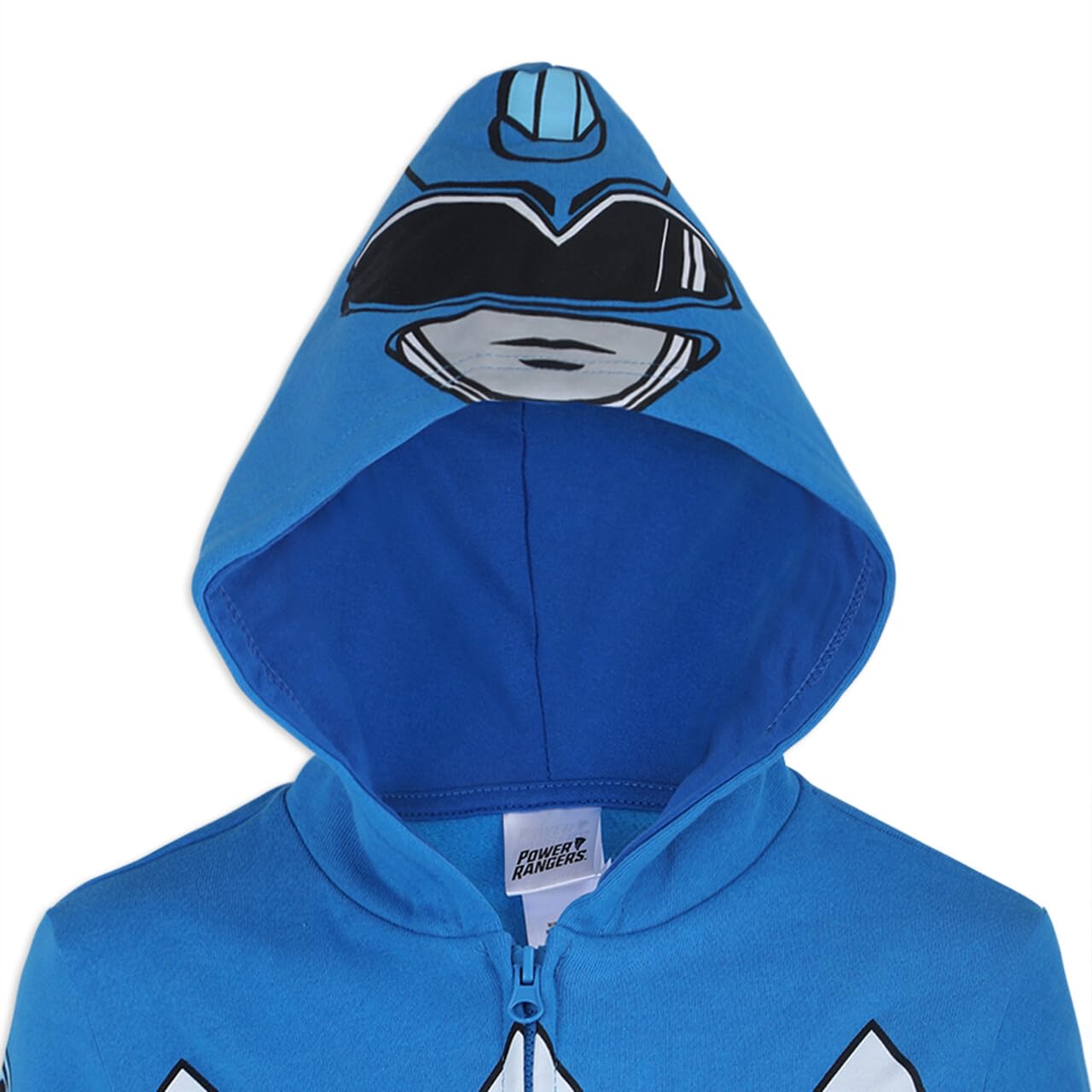 Hasbro Power Rangers Boys Zip Up Hoodie for Kids - Superhero Costume & Casual Wear for Playtime & Everyday Adventures