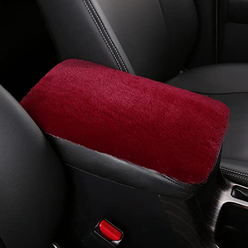 Shearling wool-Wine Red