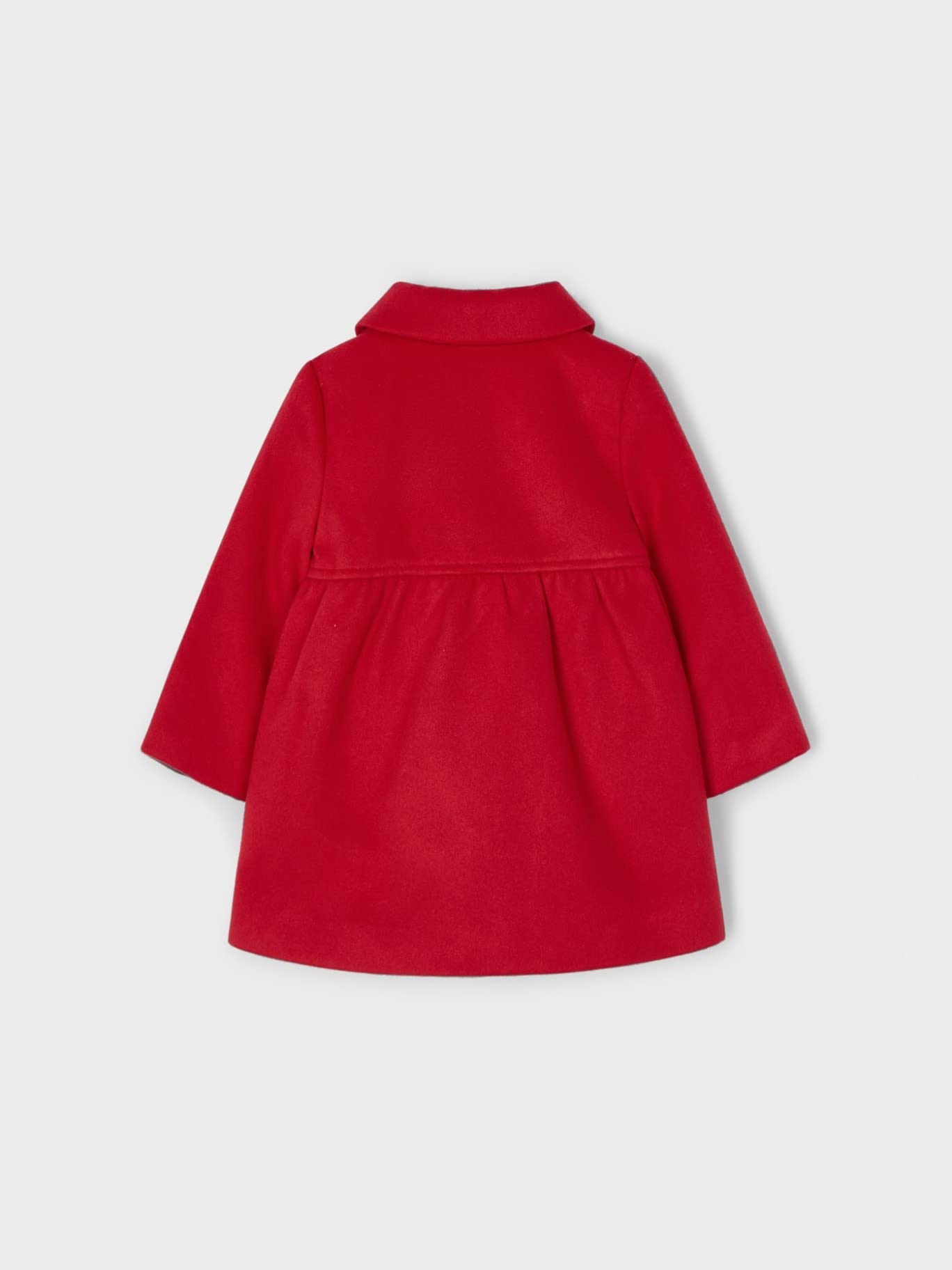 Mayoral Baby Girls' Red Jacket 2434 - Warm & Stylish Outerwear for Toddler Girls - Perfect for Winter, Fall & Outdoor Play