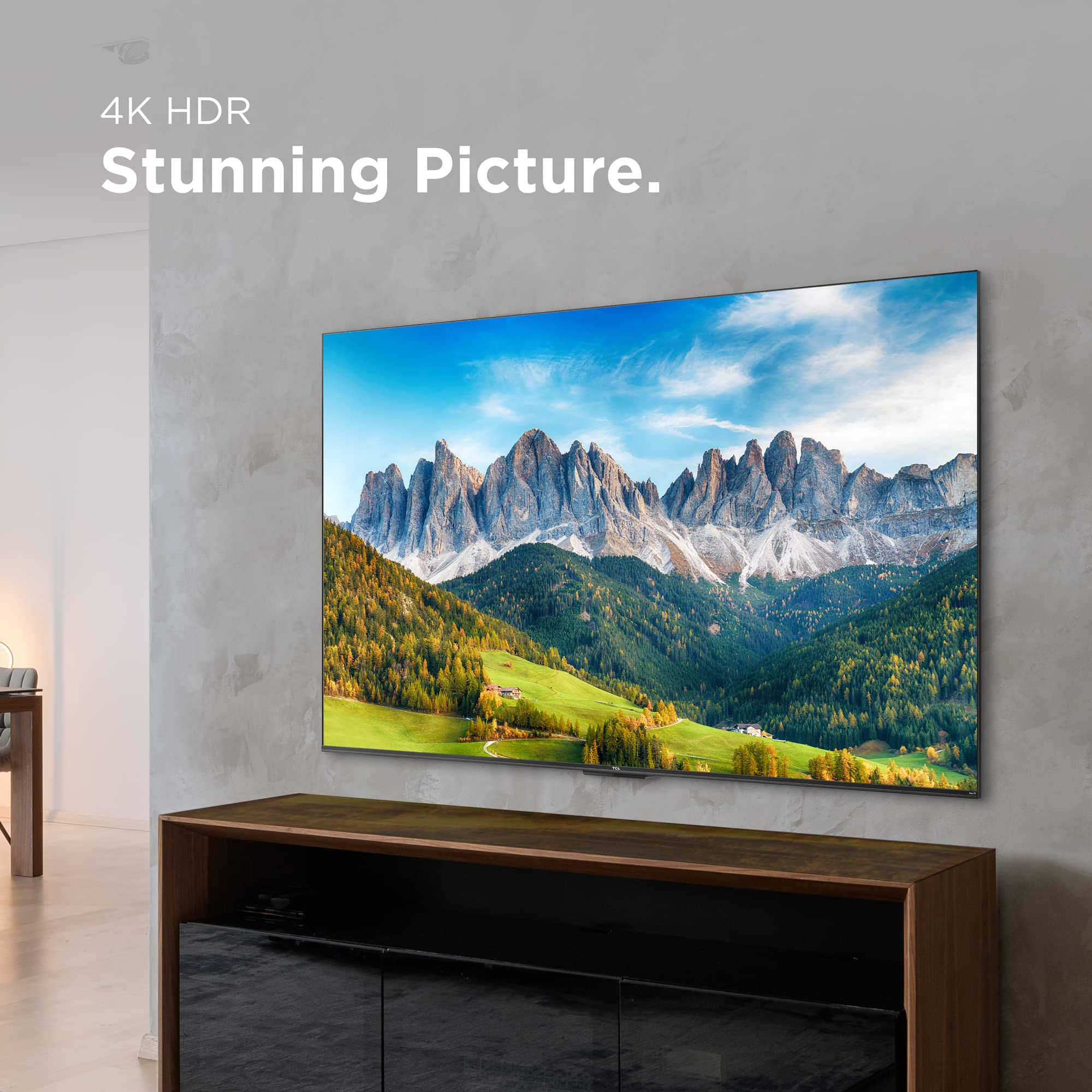TCL 50S455 50-Inch 4K UHD HDR Smart Roku TV (2022 Model, Black) - Streaming, Gaming & Home Entertainment for Living Room & Bedroom