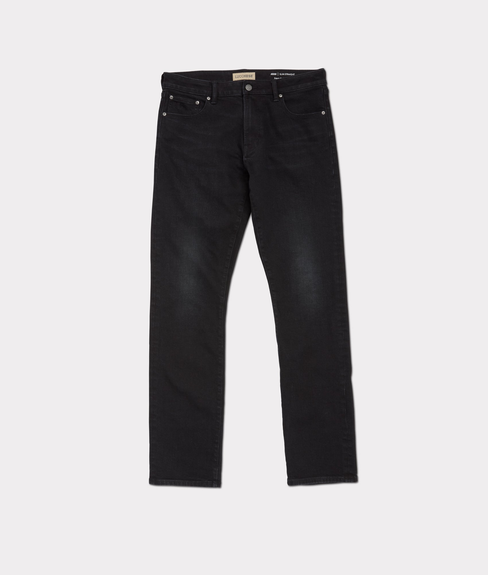 Jesse Men's Slim Straight Fit Jeans - Oil Resin Wash | Comfortable & Stylish for Casual Wear, Work & Night Out