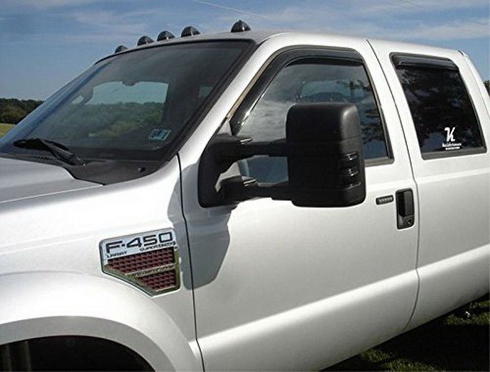 5 Pack Black Smoked Cab Roof Marker Running Lights with Amber LED for Trucks & 4x4 Vehicles - Waterproof & Durable for Off-Roading, Camping & Night Driving