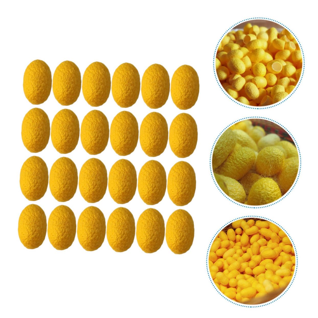 150 Pcs Natural Silk Facial Scrub Balls - Organic Silkworm Silk Exfoliator for Wrinkle Removal & Blackhead Cleansing | Gentle Skin Care for Face & Body | Perfect for Spa, Home Beauty Routine & Travel