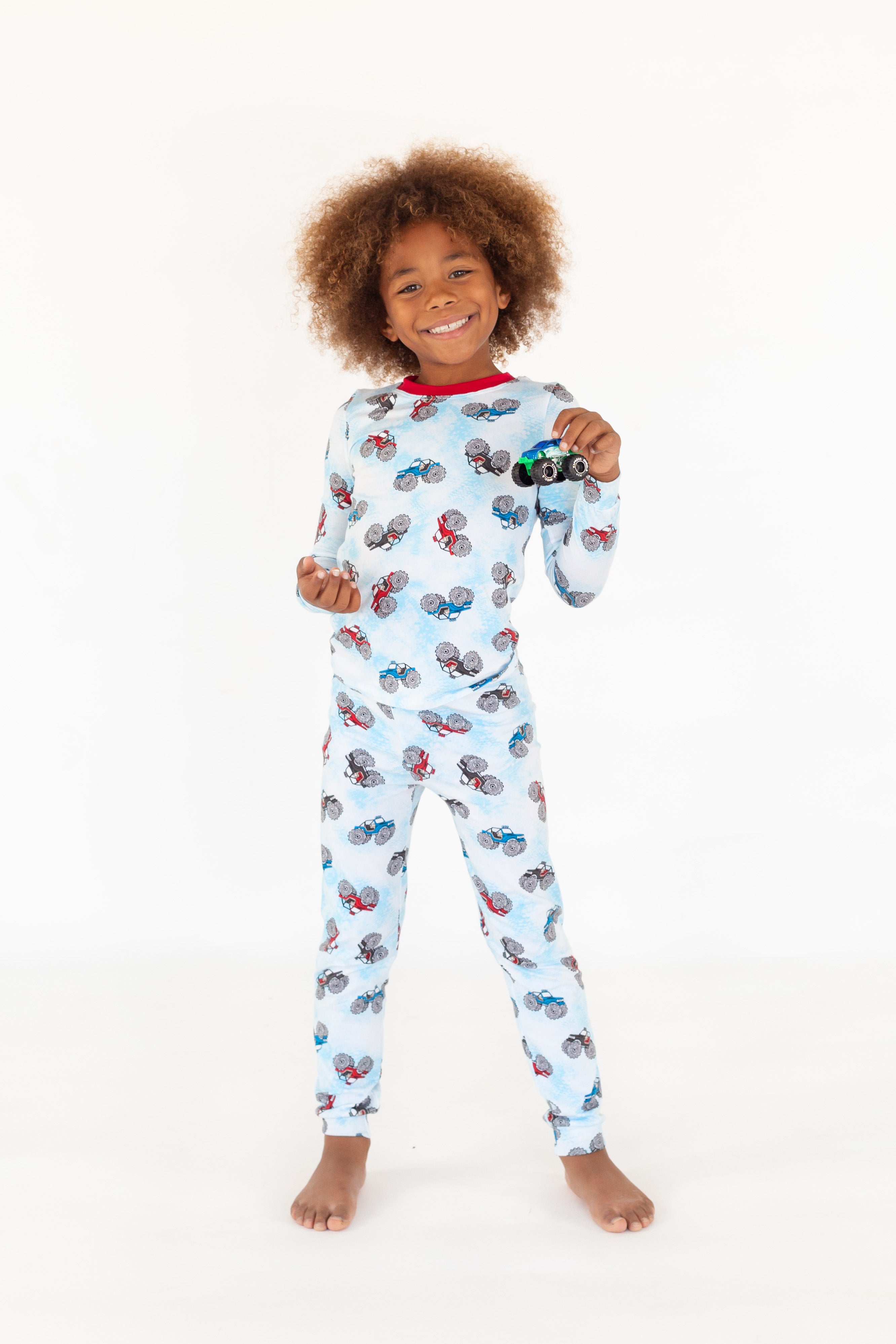 Monster Jeep Full Length Bedding Set - Twin Size 12 & 14 Only | Durable Kids Bed Sheets for Boys & Girls | Perfect for Jeep-Themed Bedrooms & Adventure Decor