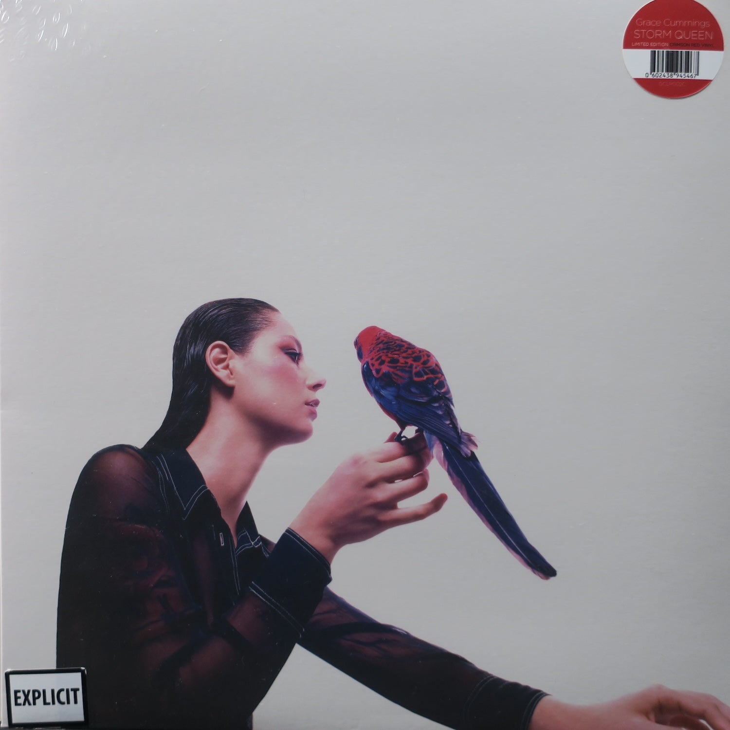 GRACE CUMMINGS 'Storm Queen' CRIMSON RED Vinyl LP Record (2022 Folk Rock Album) - Perfect for Music Collectors & Vinyl Enthusiasts