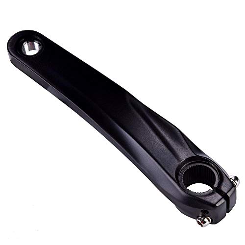 Left Hand Crank Arm - Aluminum Alloy Bike Crank Replacement for Shimano 590/610/SLX/XT/XTR Cranksets - Compatible with Mountain & Road Bikes - Perfect for Cycling, Commuting & Trail Riding