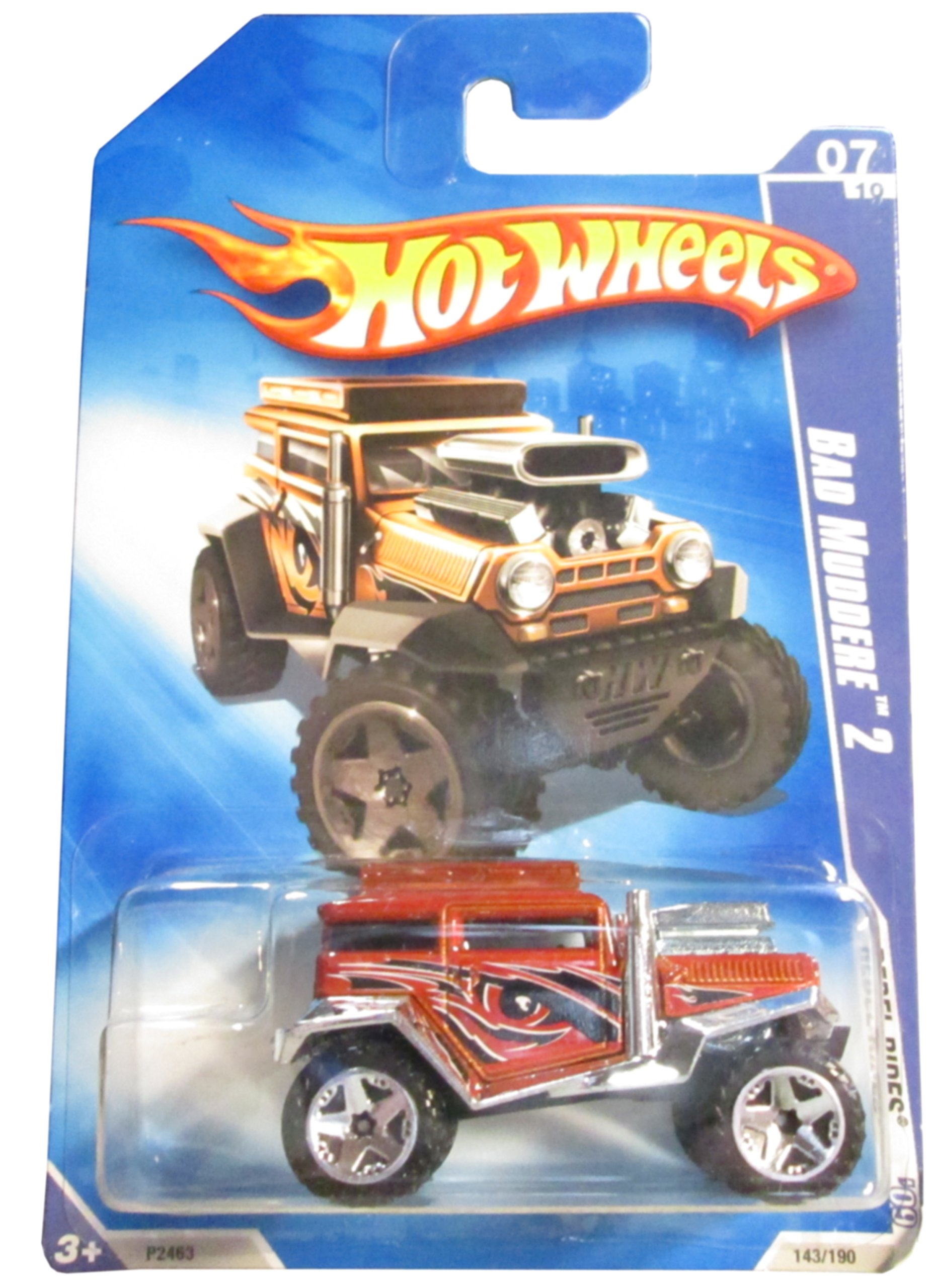 Hot Wheels 2009 Rebel Rides Bad Mudder 2 Die-Cast Toy Car - Collectible 1:64 Scale Vehicle for Kids & Adults - Perfect for Play, Display & Racing Scenes