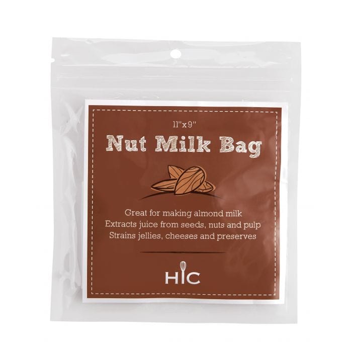 Organic Polyester Nut Milk Bag - Reusable Cheesecloth for Almond, Cashew, Soy Milk - Perfect for Vegan, Dairy-Free, Keto Diets - Kitchen & Home Use