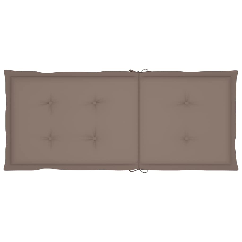 6-Piece Universal Garden Chair Cushions Set with Ties - 47.2