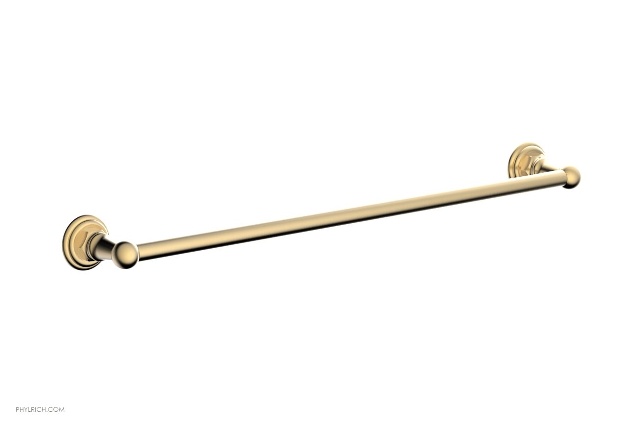 HEX TRADITIONAL 24-Inch Towel Bar - 500 Series 71 Finish - Modern Bathroom Towel Rack for Bath, Kitchen & Spa - Durable & Stylish Home Decor Accessory