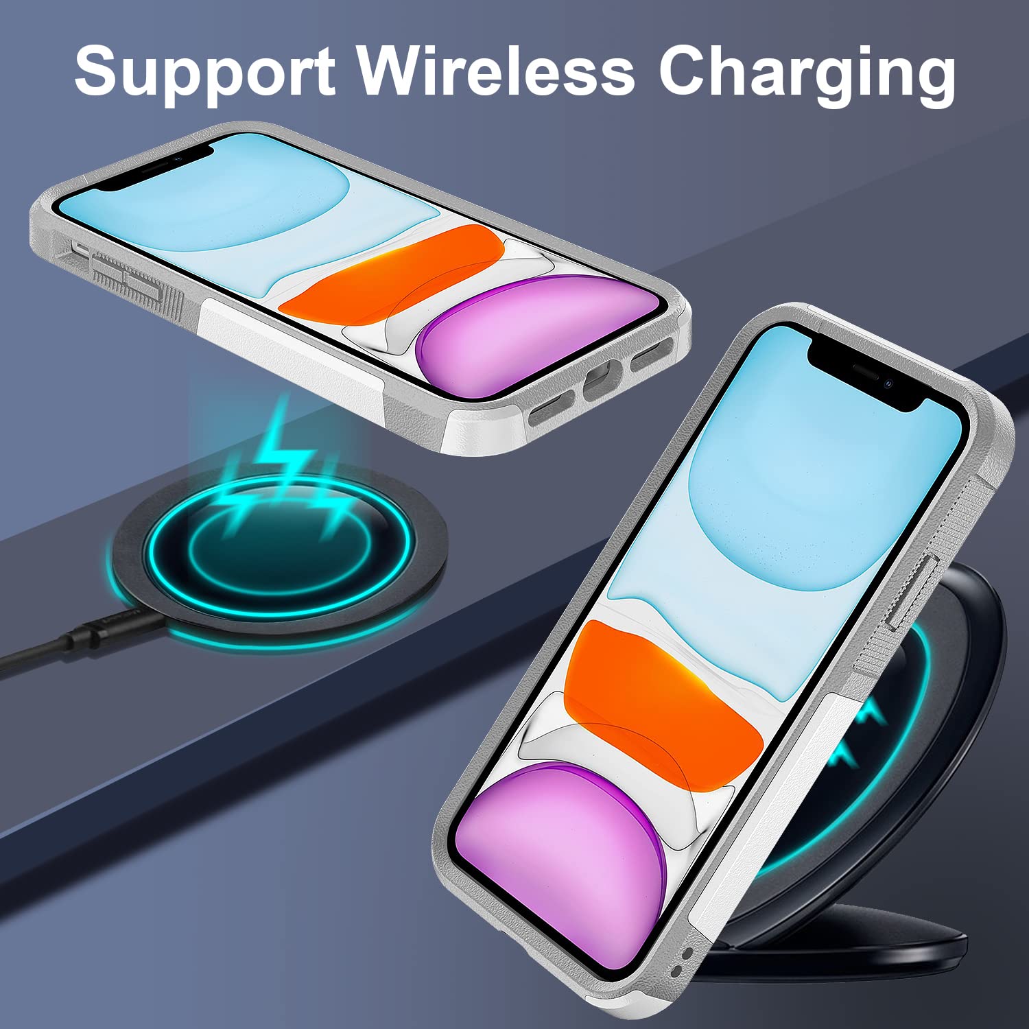 Baseball Fan iPhone 11 Case - Shockproof Hybrid PC & Silicone Cover (6.1 Inch) - Perfect for Sports Enthusiasts & Daily Protection
