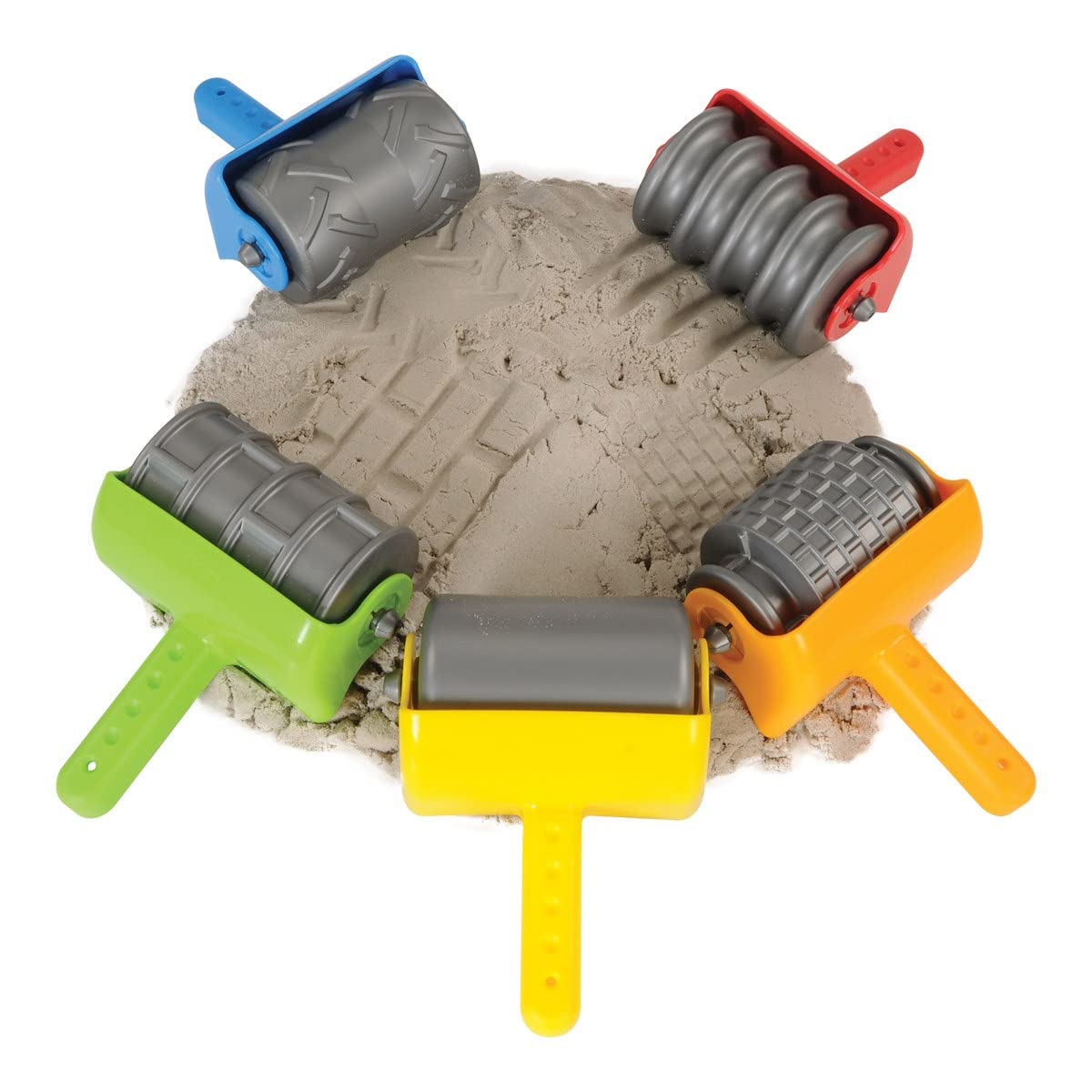 Heavy Duty Jumbo Track Rollers - Set of 5 Industrial Grade Rollers for Conveyor Systems, Material Handling & Warehouse Equipment - Perfect for Manufacturing, Logistics & Construction Applications