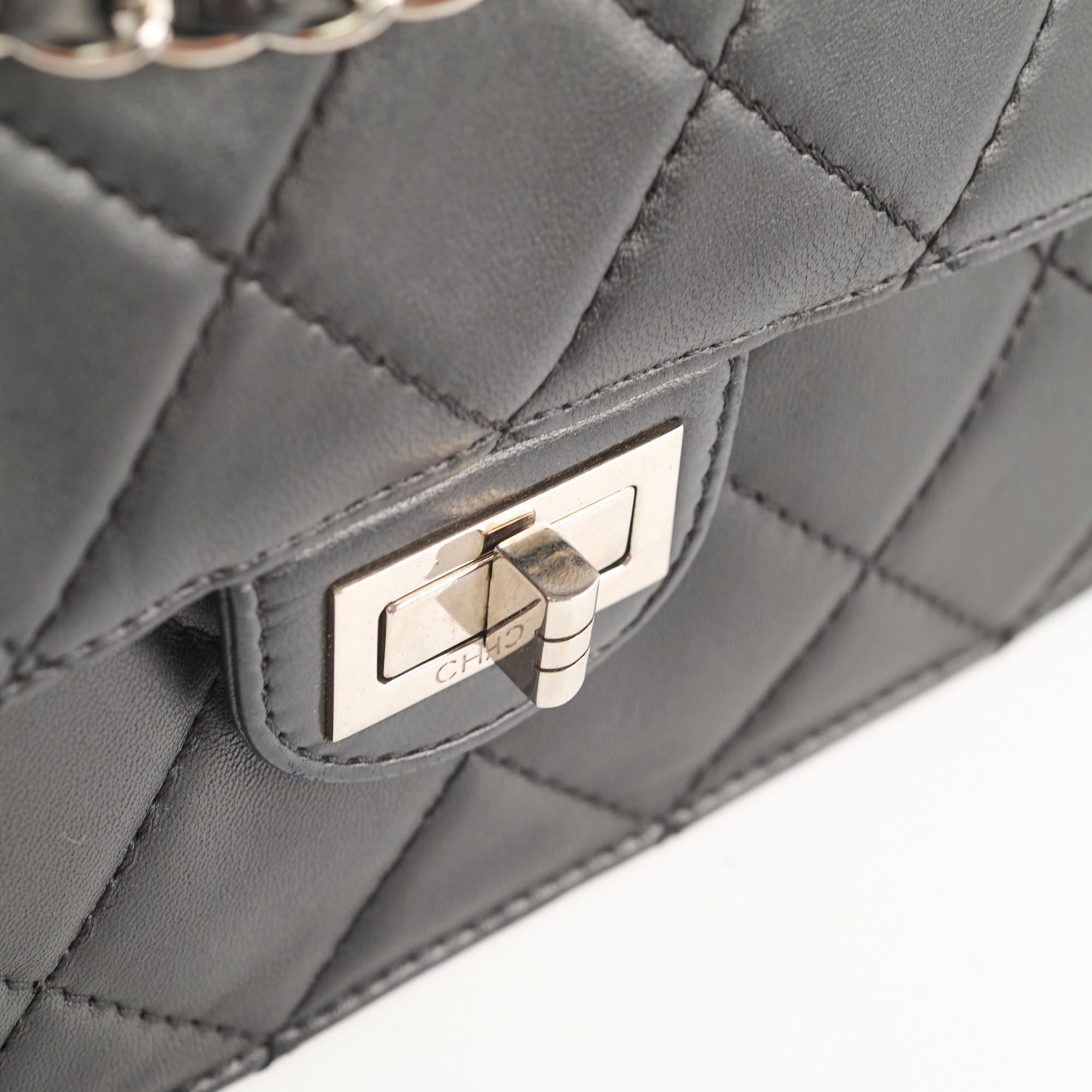 Authentic Chanel Paris Bombay Reissue Shoulder Bag in Black | Luxury Leather Crossbody Purse for Women | Perfect for Evening Events, Date Nights & Special Occasions