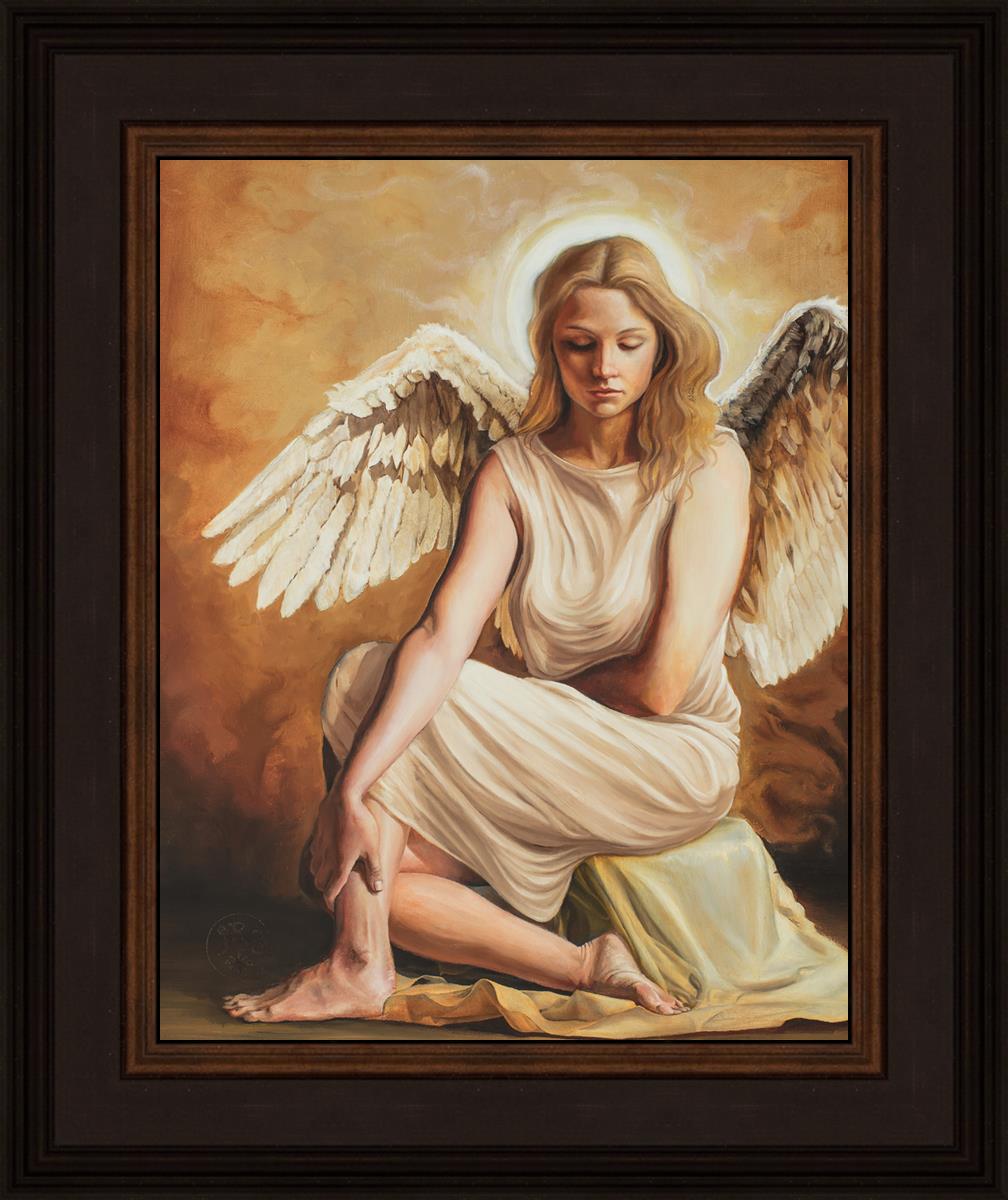 Angel of Redemption - Gothic Home Decor Statue for Halloween & Dark Aesthetic Interior Design | Perfect for Gothic Altars, Witchcraft Supplies, and Dark Academia Themed Rooms