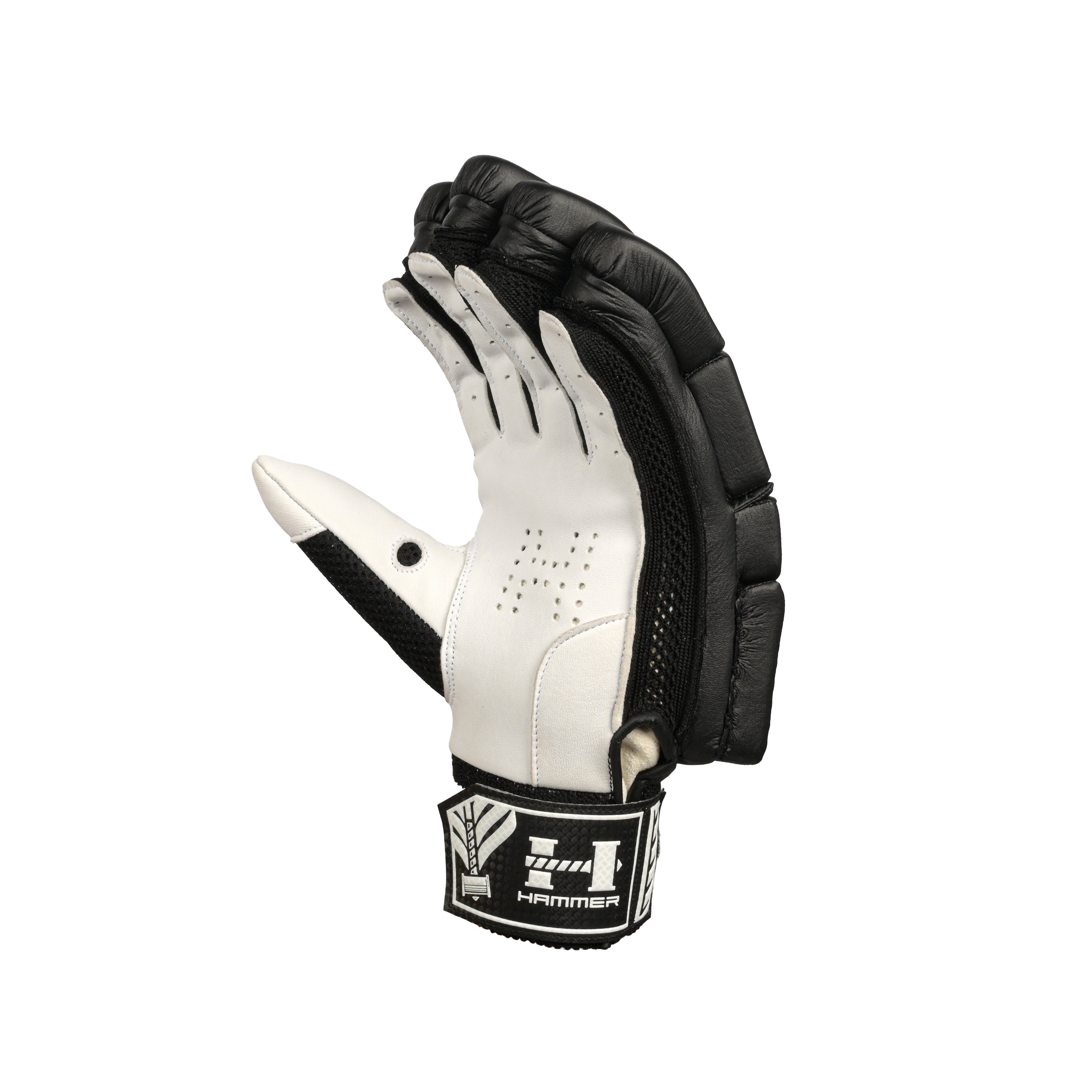 2025 Hammer Vapor Batting Gloves - Black Baseball Training Gloves for Hitting & Fielding - Perfect for Baseball Practice & Games