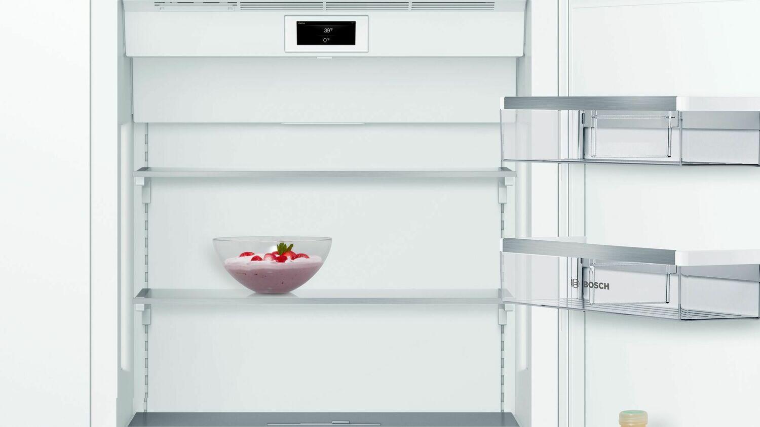 Bosch B30BB935SS 30-Inch Built-In Bottom Freezer Refrigerator - Stainless Steel, Energy Star Certified | Perfect for Modern Kitchens & Open-Concept Homes