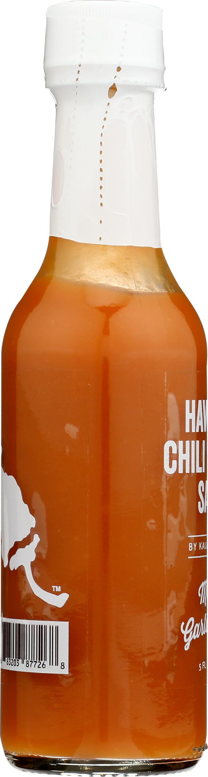 KAUAI JUICE CO Fermented Mango Garlic Ghost Pepper Hot Sauce - 5 Fl Oz Bottle | Spicy Condiment for Tacos, Wings & BBQ | Hawaiian-Inspired Gourmet Hot Sauce