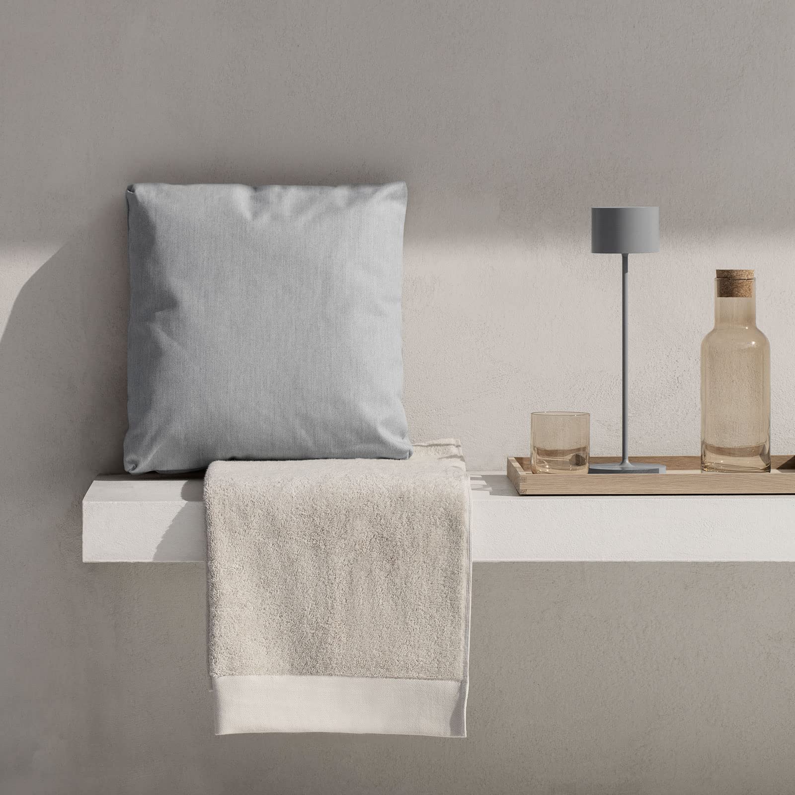 Blomus Farol Mobile LED Light - Warm Grey, One Size - Perfect for Bedroom, Living Room, and Office Decor