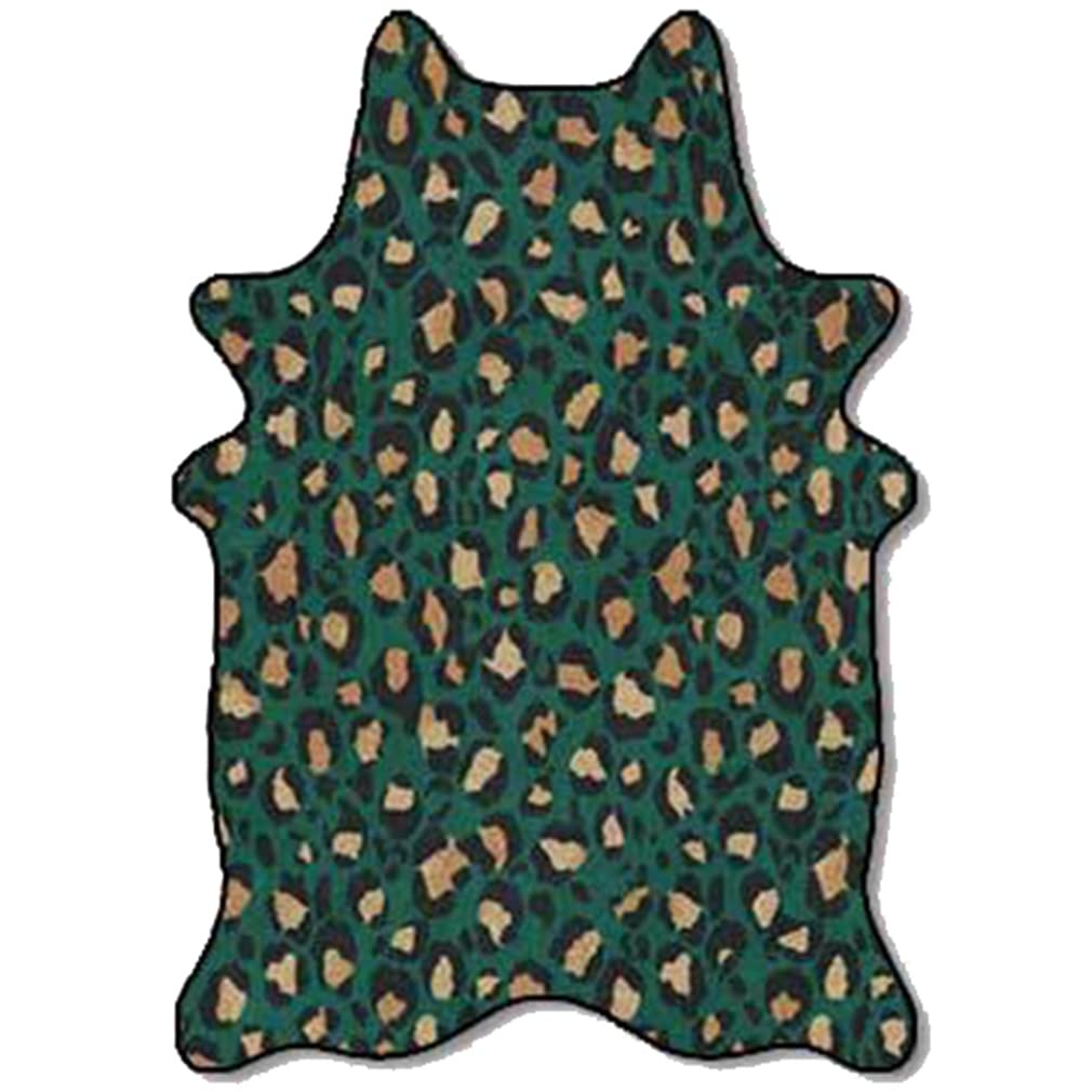 LIKETN Leopard Print Area Rug 4'x7' - Non-Shedding Non-Slip Runner Carpet for Bedroom, Living Room, Kitchen | Indoor Outdoor Floor Mat for Home Office Decor | Perfect for Pet-Friendly Spaces & High Traffic Areas