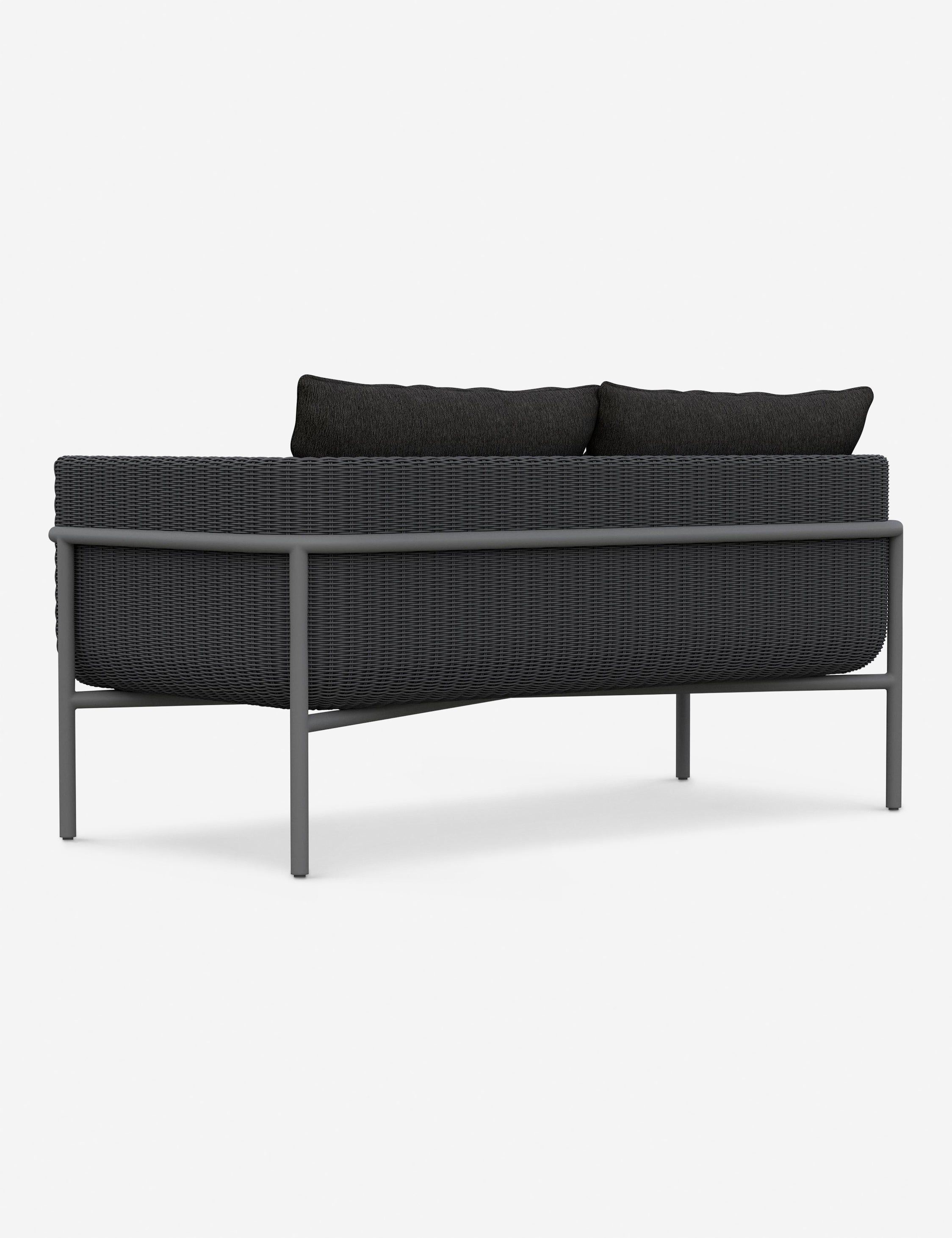 Camira Indoor Outdoor Loveseat - Comfortable 2-Seater Sofa for Patio, Garden & Living Room - Perfect for Relaxing & Entertaining