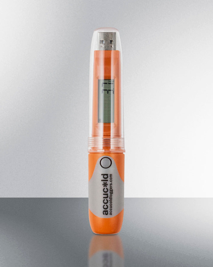 Accucold NIST Calibrated Portable Data Logger DLSA11CAL - Temperature & Humidity Monitor for Food Storage, Pharmaceuticals & Laboratory Use