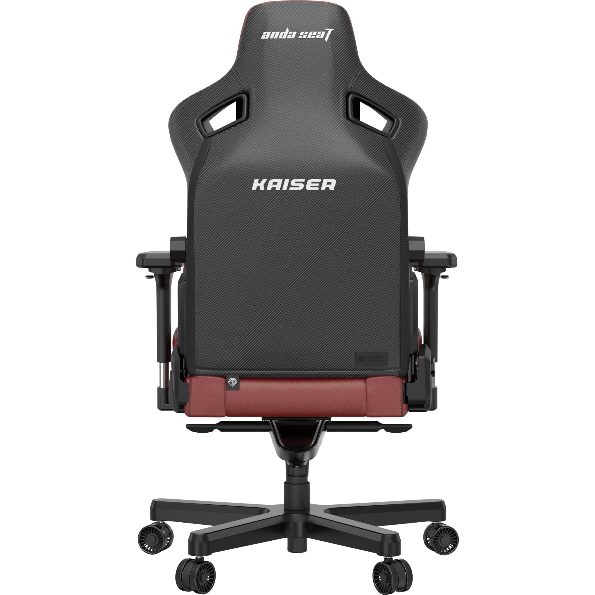 Anda Seat Kaiser 3 Series Premium Ergonomic Gaming Chair - Large Size, Maroon Red for PC, Console & Office Use