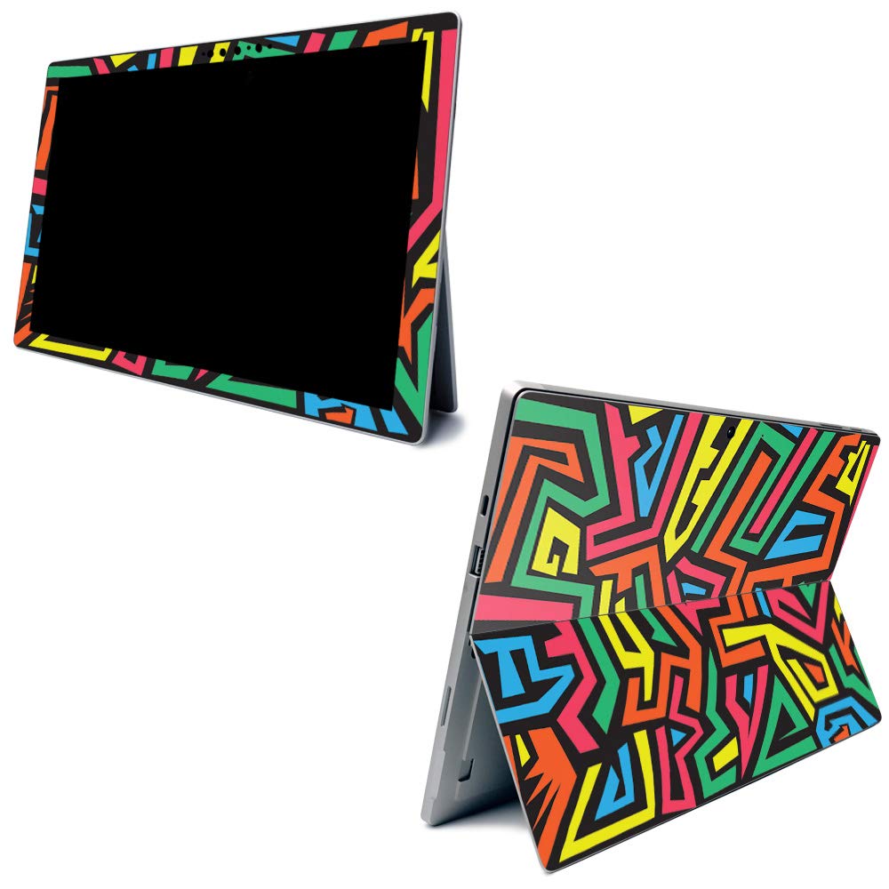 Carbon Fiber Skin for Surface Pro 7 - Textured Finish | Easy Apply | Office & Travel Use