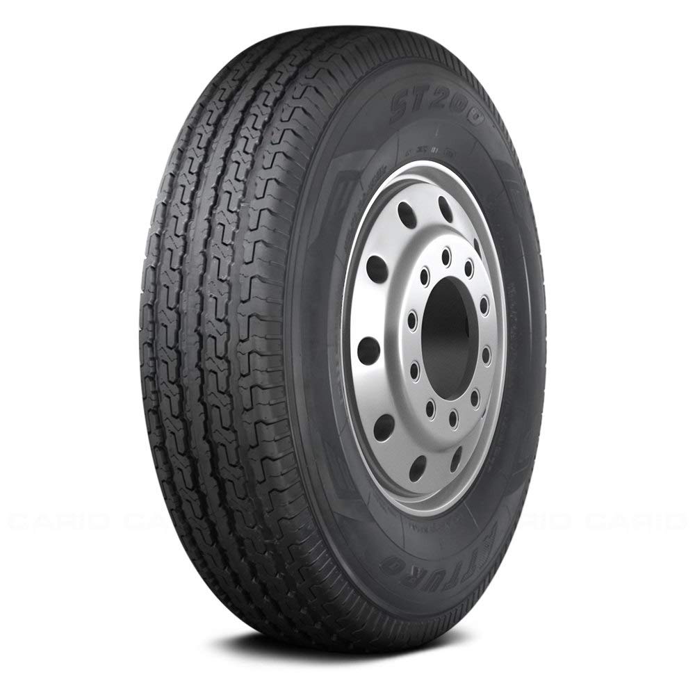Atturo ST200 Trailer Tire 235/80R16 124L - Heavy Duty Radial Trailer Tires for Boats, RVs & Utility Trailers - Durable All-Season Performance for Long Hauls & Towing