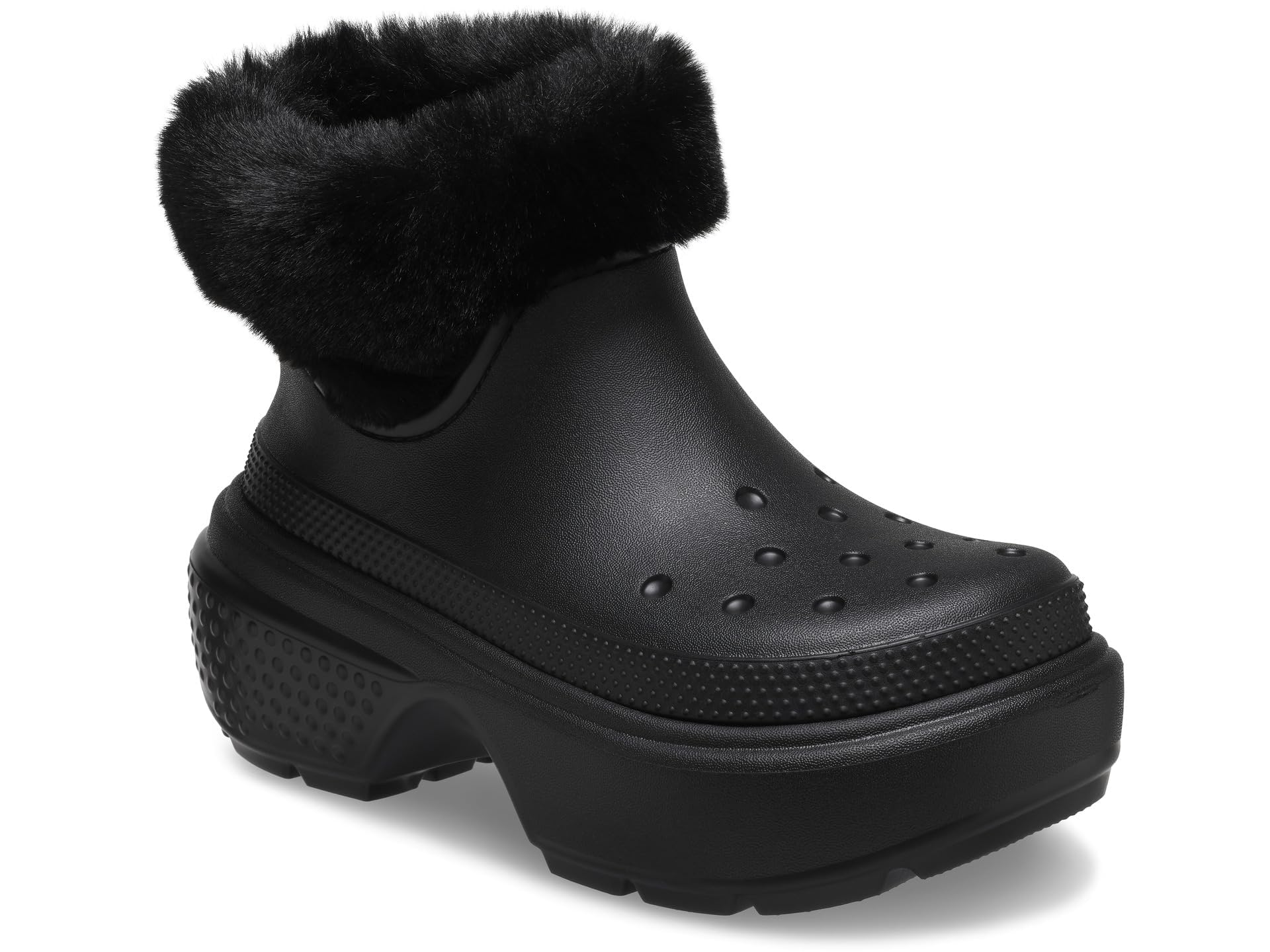 Crocs Unisex-Adult Stomp Lined Boot - Waterproof Winter Snow Boots for Men & Women | Comfortable Slip-Resistant Cold Weather Shoes for Hiking, Walking & Outdoor Activities