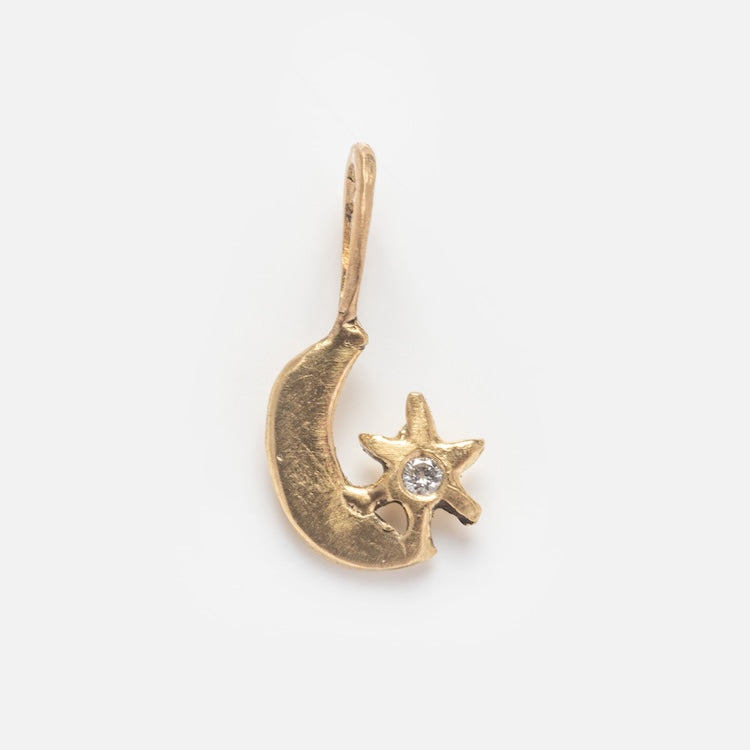 14K Solid Gold Tiny Charms - Dainty Jewelry for Stacking & Layering | Perfect for Bracelets, Necklaces & Gifts | Acanthus Fine Jewelry