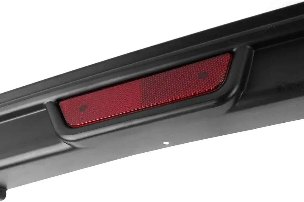 2018-2022 Honda Accord Rear Diffuser - Unpainted Matte Black OE Style Bumper Lip Spoiler | Perfect for Car Mods & Street Racing Style Upgrades
