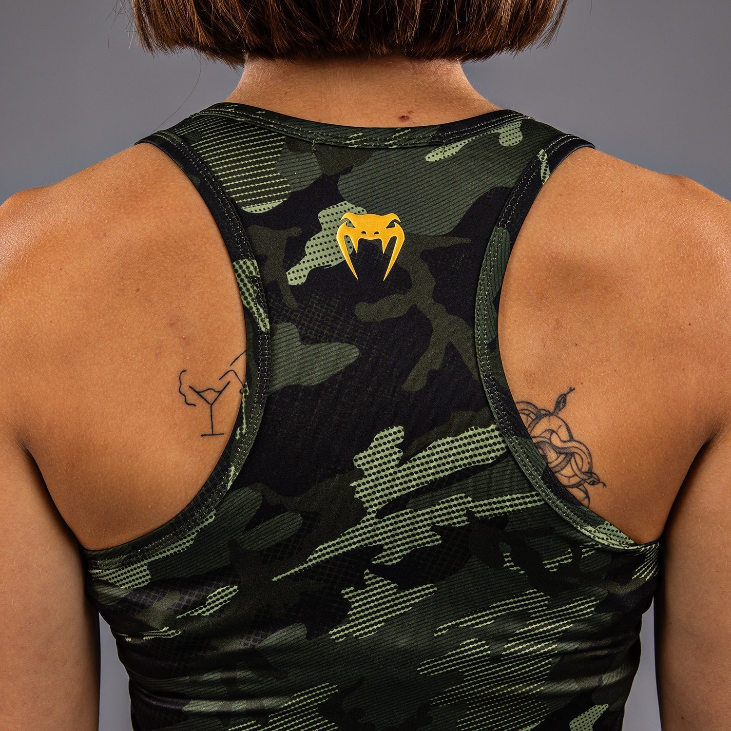 Venum x Sophia Rose Women's Tank Top - Forest Camo Print Workout Shirt for Gym, Yoga & Running | Lightweight & Breathable Activewear