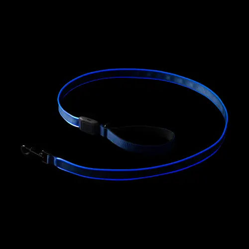 Nite Ize NiteDog® Rechargeable LED Dog Leash - USB Charging, Adjustable & Waterproof for Night Walking, Jogging & Outdoor Safety