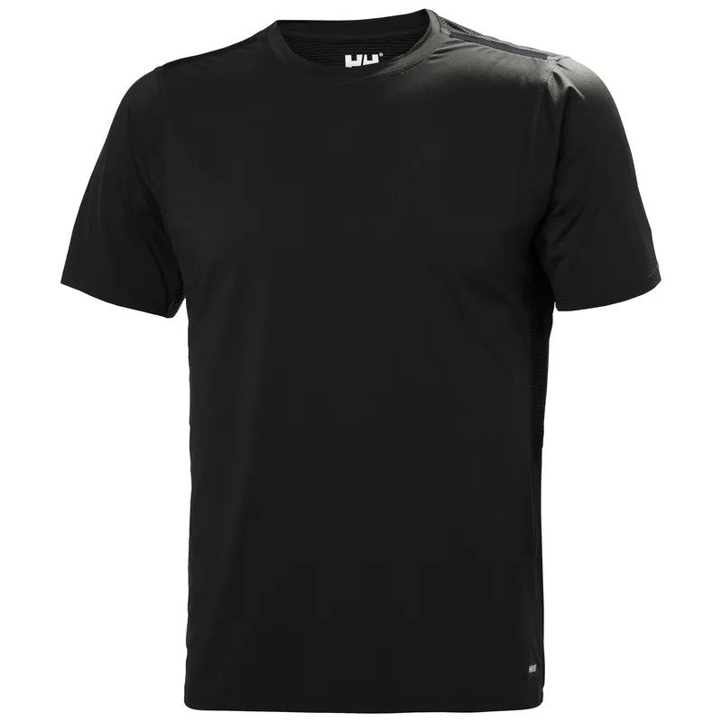 Helly Hansen 2023 Men's Tech Trail Short Sleeve T-Shirt - Moisture Wicking Hiking & Outdoor Adventure Shirt for Men