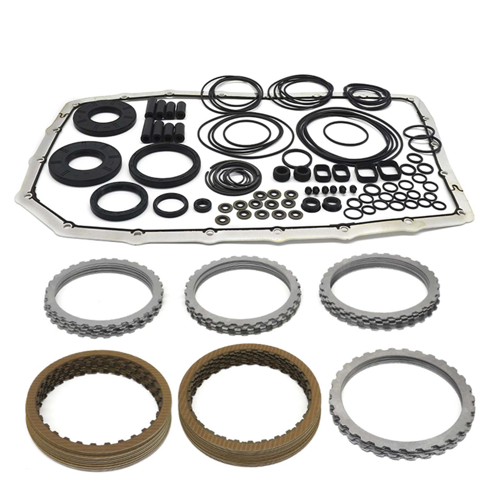 Ford 6R80 Transmission Rebuild Kit FL3P-7A101-AA - Complete Overhaul Repair Kit with Clutch Plates & Steel Plates for 2011-2016 Ford F-150, Lincoln Navigator, Mazda Tribute - DIY Transmission Rebuild & Performance Upgrade Solution