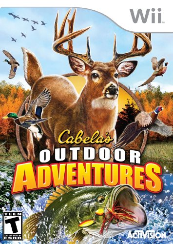 Cabelas Outdoor Adventure 2010 for Nintendo Wii - Hunting & Fishing Action Game - Family Friendly Outdoor Sports Simulation for Kids & Adults - Perfect for Game Nights & Outdoor Enthusiasts
