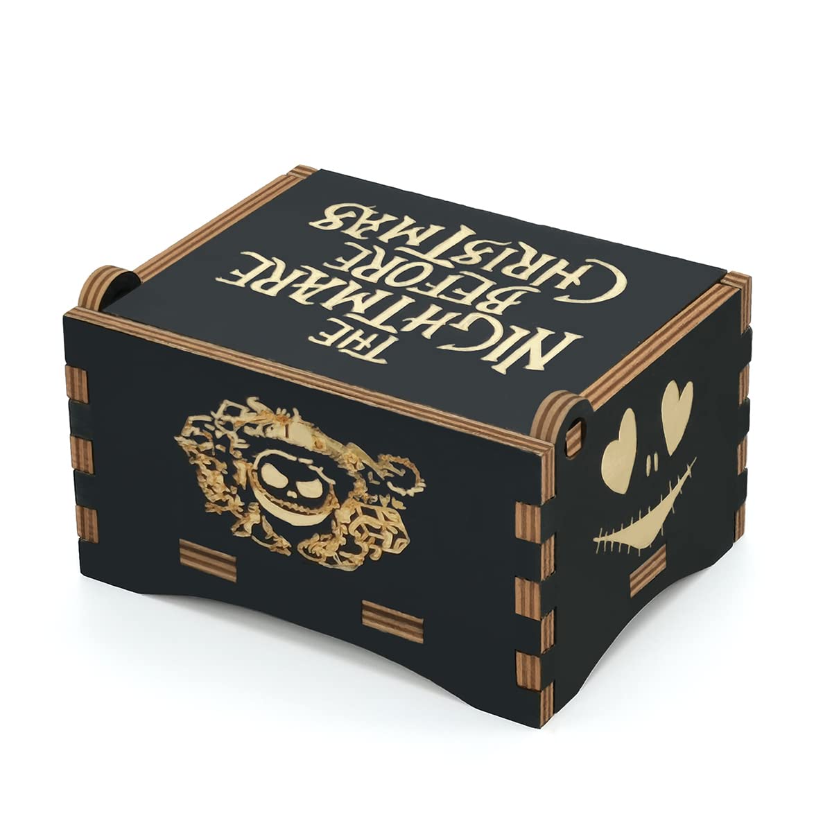 Sooharic Christmas Music Box - The Before Christmas Theme, Halloween & Holiday Musical Gift for Kids & Adults - Perfect for Party Decor, Room Decorations & Christmas Gifts (Winter Wonderland Scene)