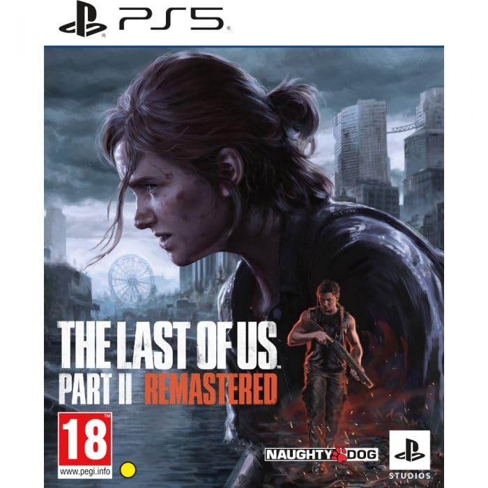 The Last of Us Part II Remastered - PS5 Game | Action-Adventure Survival Horror | Post-Apocalyptic Storyline | Perfect for Fans of Intense Narrative & Stunning Graphics