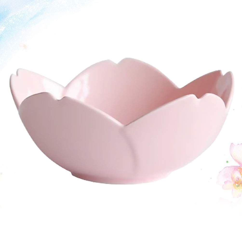 PRETYZOOM 6-Inch Ceramic Bowl Set - Pink Salad Bowl, Fruit Bowl, Mixing Bowl for Pasta, Dessert, Cereal & Snacks | Perfect for Kitchen, Dining, Party Serving & Home Decor